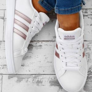 Adidas Rose Gold Cloud foam Sneakers